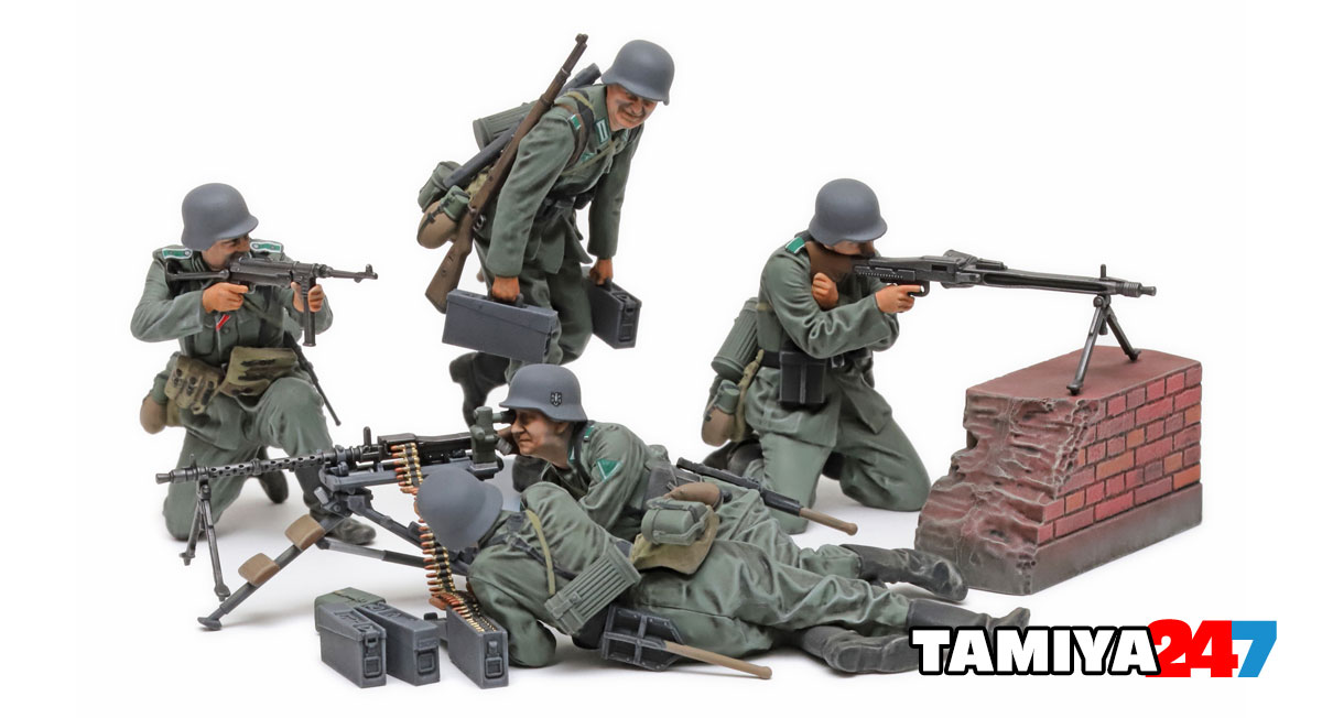 Tamiya German Machine Gun Team Set Model Kit