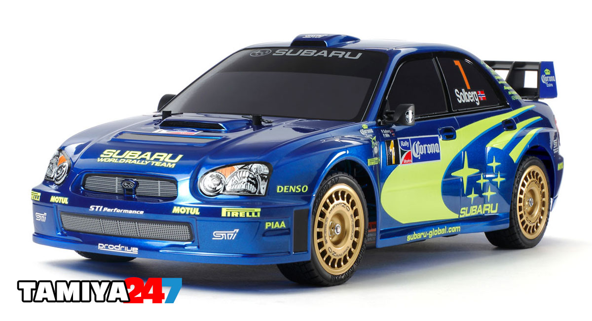 Tamiya Subaru Impreza Mexico 2004 Rally Car - TT-01