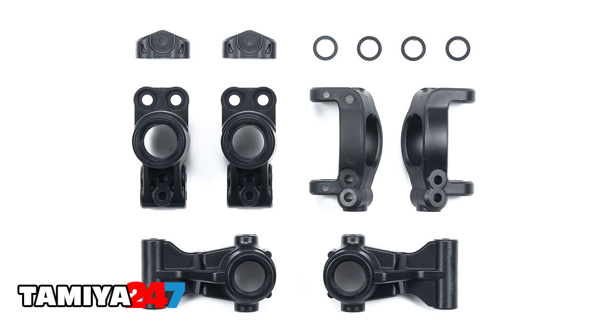 Tamiya XM-01 Caster Blocks, Steering Blocks and Rear Uprights