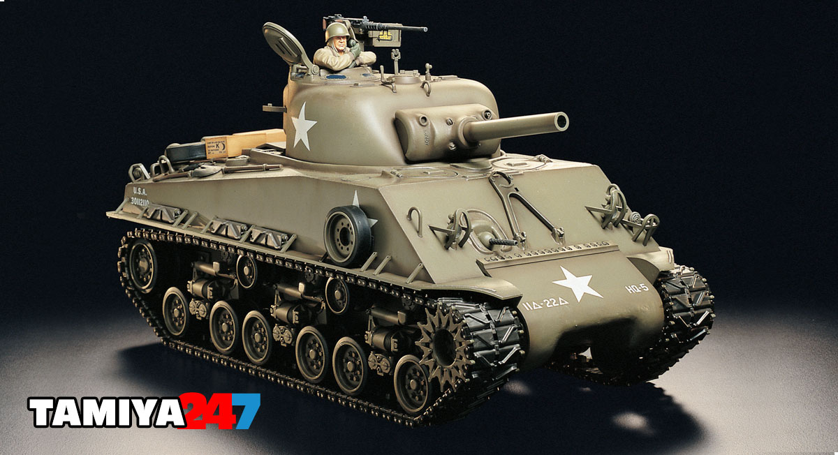 Tamiya M4 Sherman 105mm Howitzer Full Option Kit