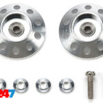 Tamiya Lightweight 19mm Tapered Aluminum Ball-Race Rollers