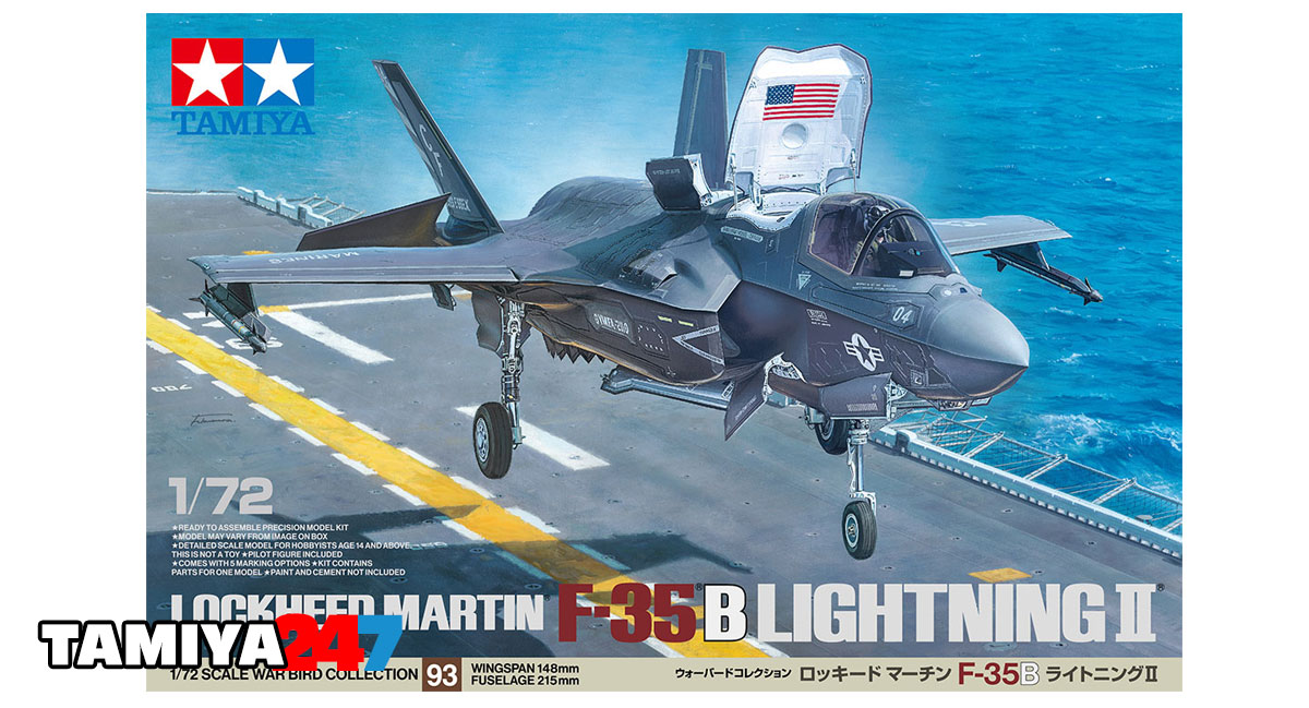 Tamiya Lockheed Martin F-35 B Lightning II Model Kit