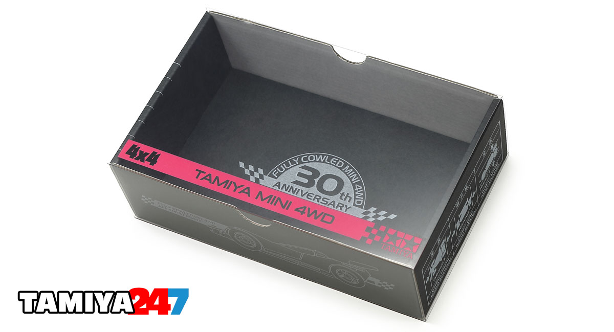 Tamiya Basic Mini 4WD Car Box - 30th Anniversary