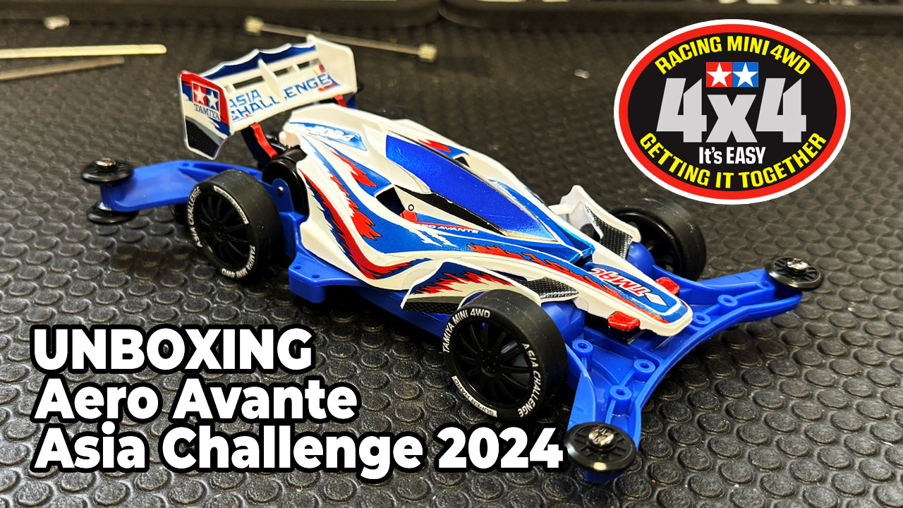 Video: Exclusive Tamiya Aero Avante Asia Challenge 2024 Unboxing