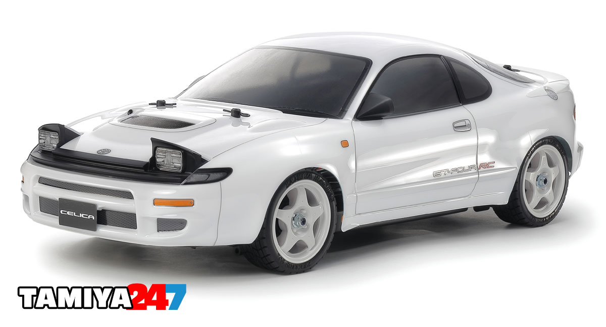 Tamiya Toyota Celica GT-FOUR ST185 TT-02 w/Pre-Painted Body