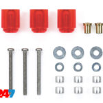 Tamiya Hi-Mount Tube Stabilizer Set - Red