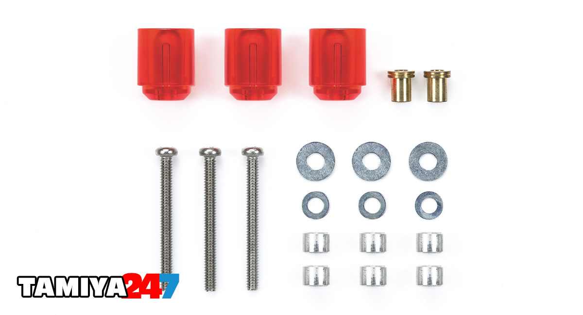 Tamiya Hi-Mount Tube Stabilizer Set - Red