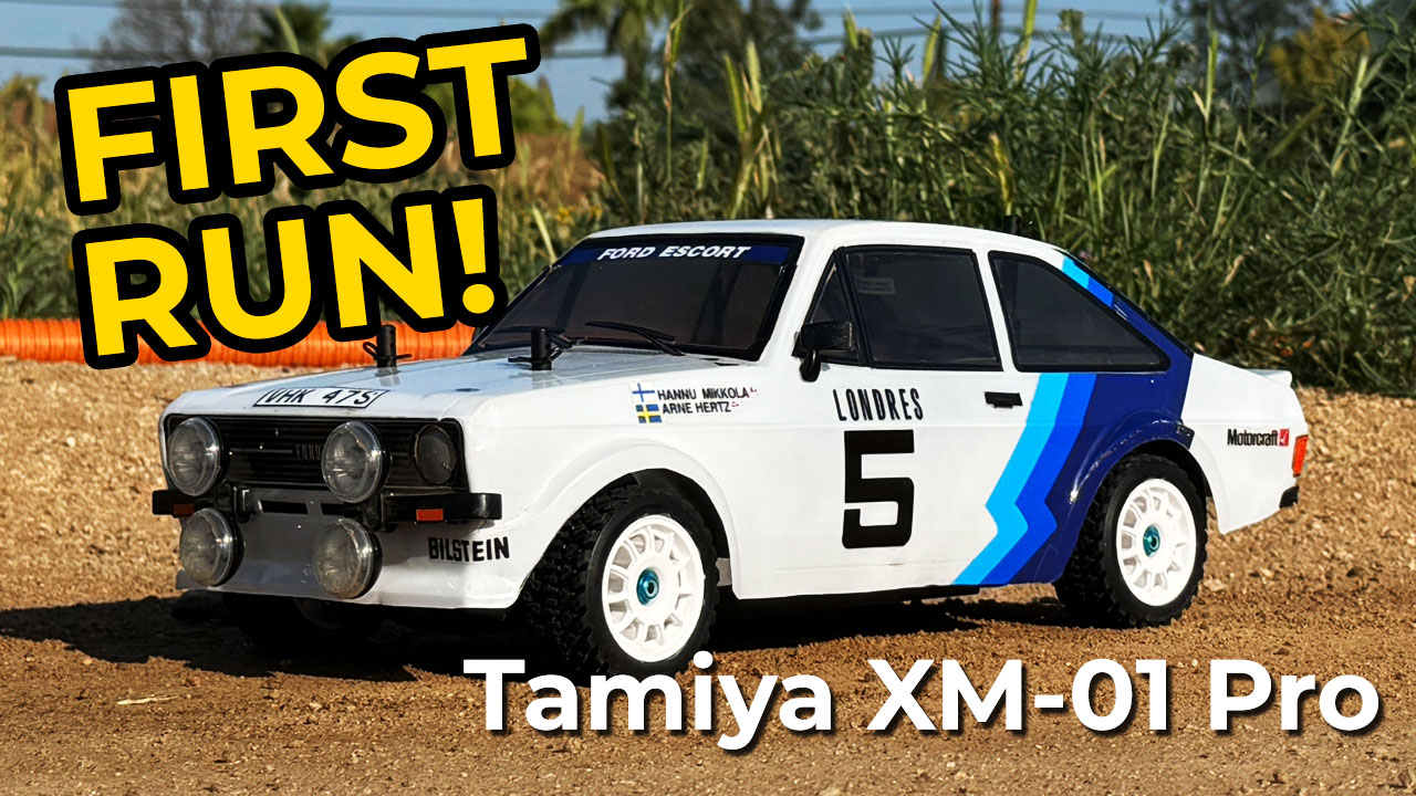 Video: Tamiyas XM-01 Pro Rally Car - First Official Rally Runs!