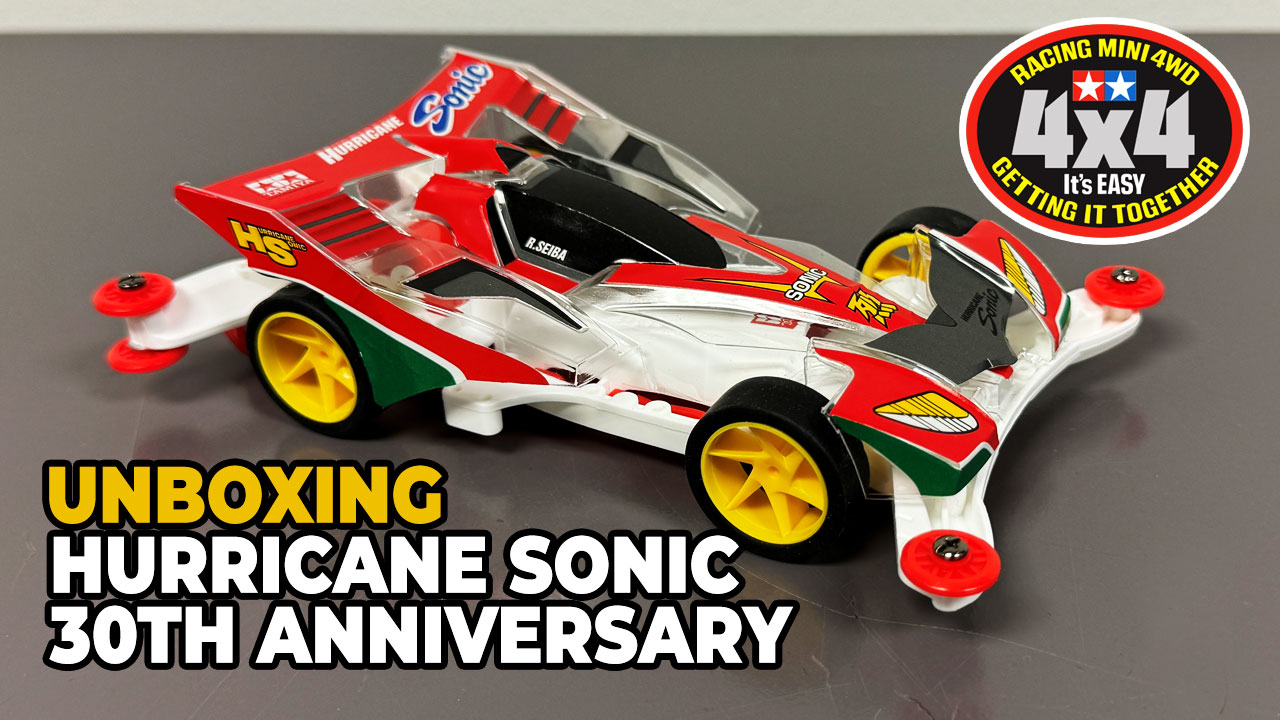 Video: Limited Edition Tamiya Hurricane Sonic Mini 4WD Unveiling