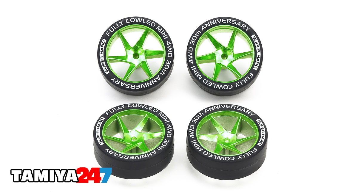 Tamiya 30th Anniversary Super Hard LP Wheels and Tires