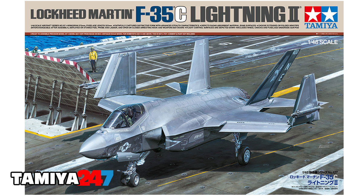 Tamiya Lockheed Martin F-35C Lightning II Model Kit